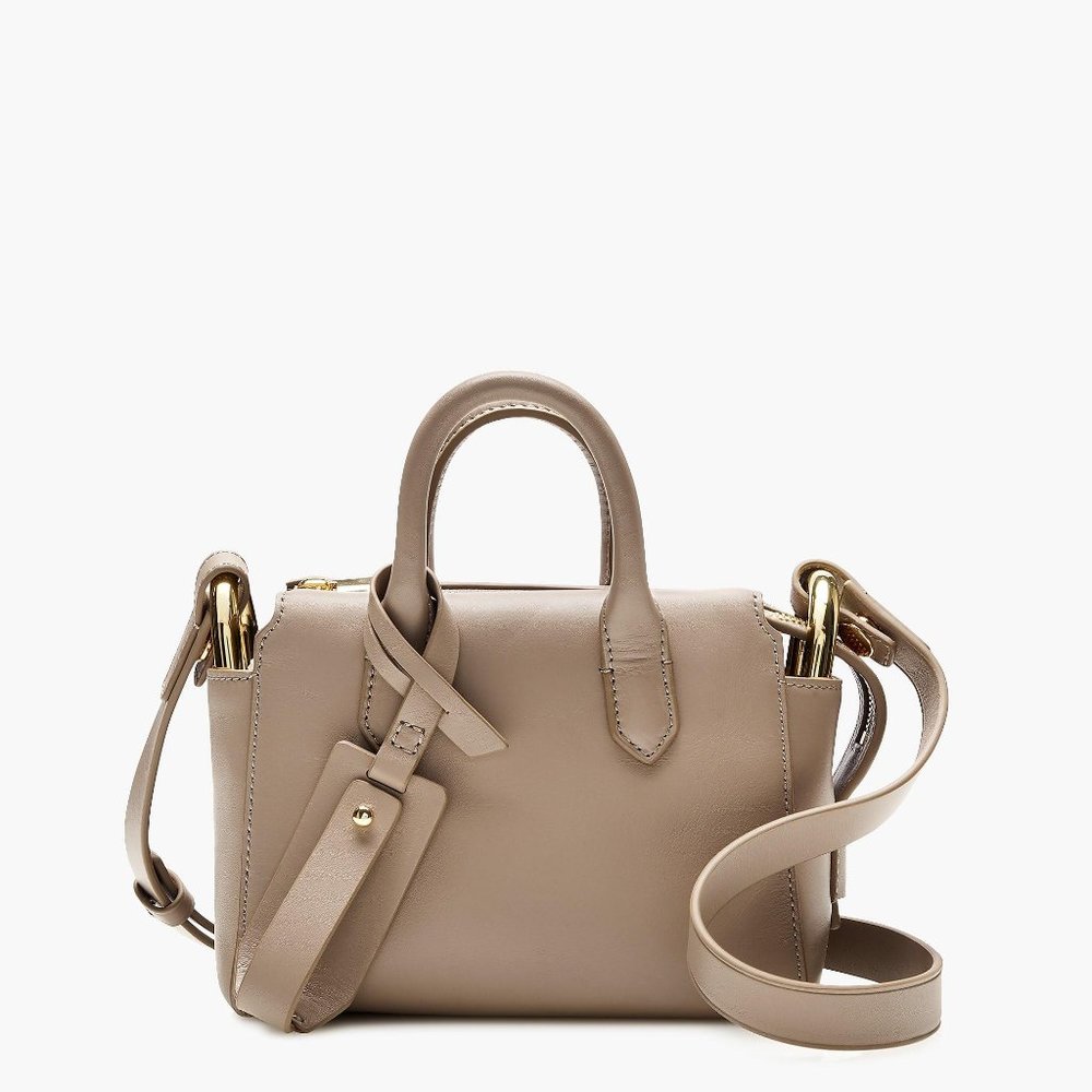 NWT J. Crew Harper Mini Satchel in Italian Leather
